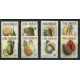 CUBA 1965 FRUTOS Y FRUTAS SERIE COMPLETA DE ESTAMPILLAS MINT